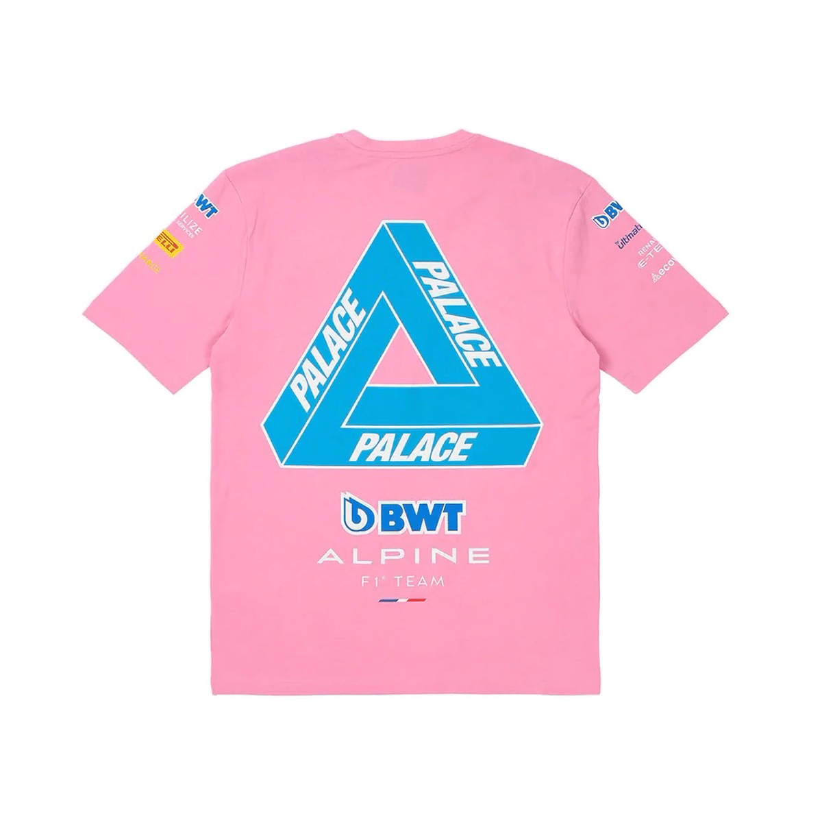 Palace x Kappa For Alpine T-shirt Pink - Sneakerzone