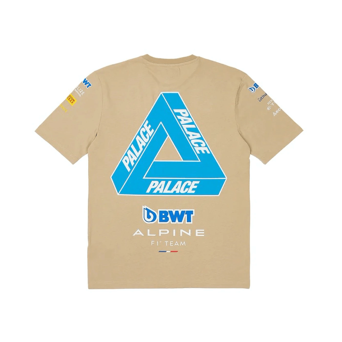 Palace x Kappa For Alpine T-shirt Tan - Sneakerzone