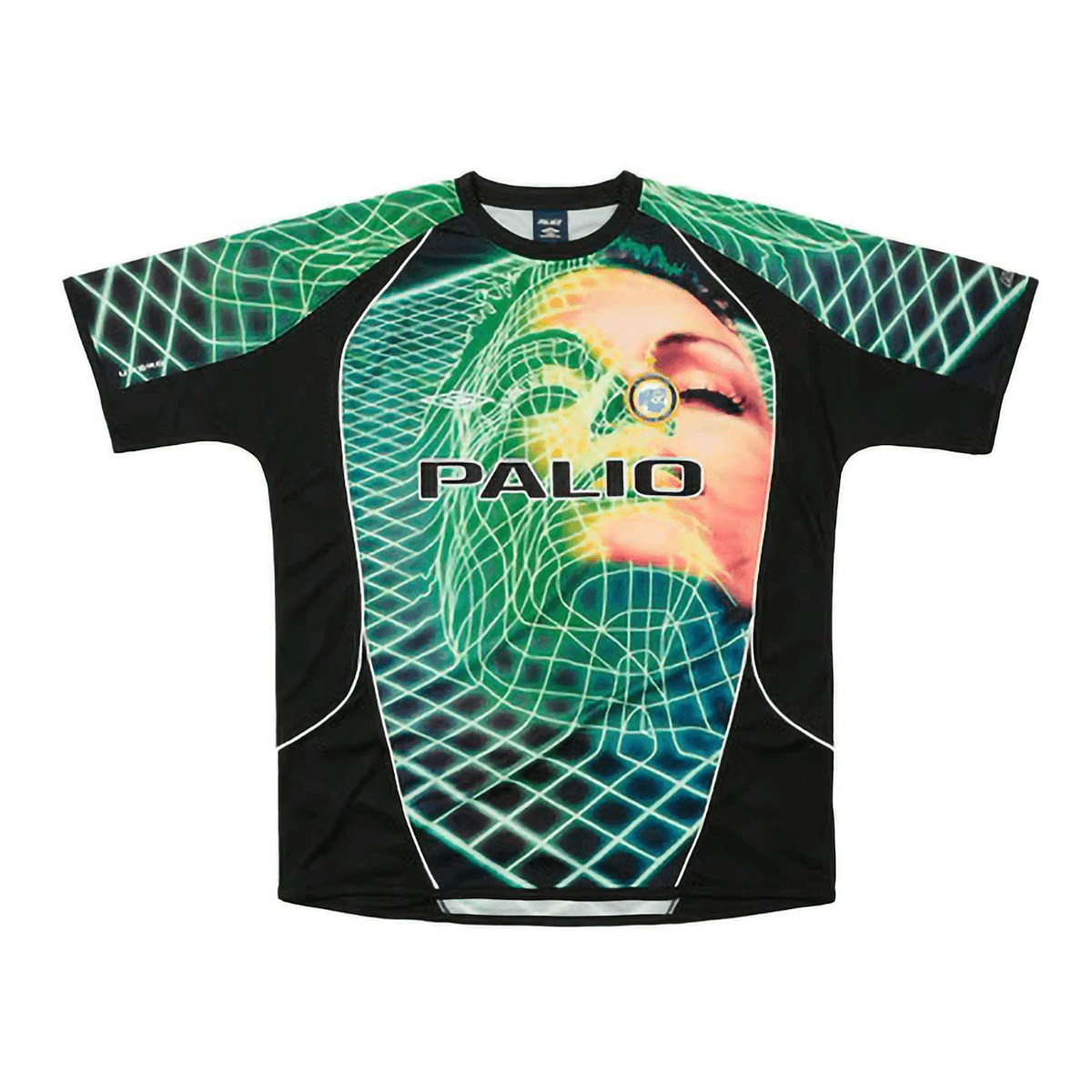 Palace x Umbro 3rd Goalie Shirt Black Neon - Sneakerzone