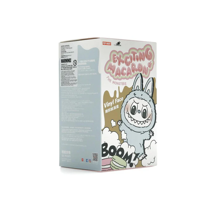 POP MART Exciting Macaron LABUBUラブブ THE MONSTERS - Tasty Macarons Vinyl Face Blind Box | Blind