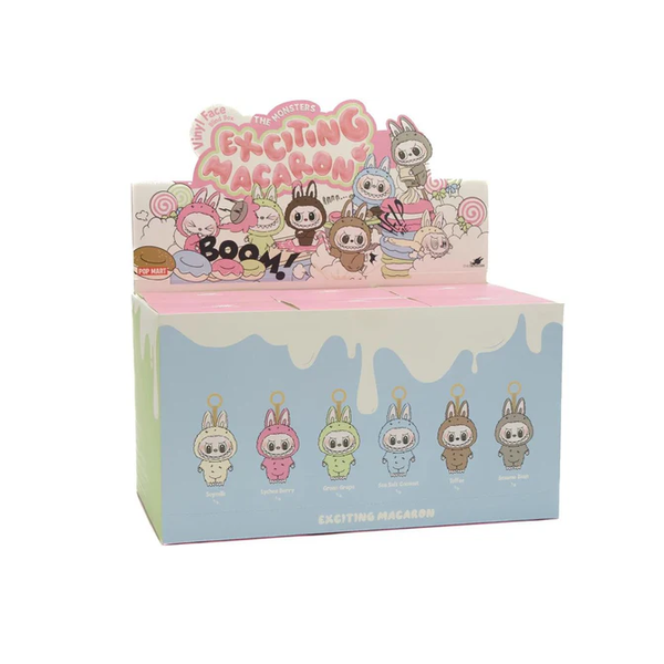Pop Mart Labubu The Monsters Exciting Macarons Whole Set Pop Mart Labubu The Monsters Exciting Macarons Whole Set