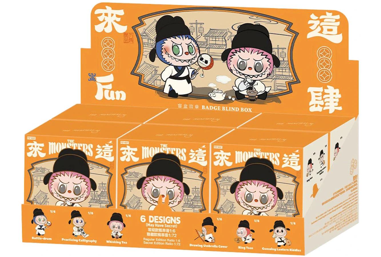 Pop Mart Labubu The Monsters Let's Have Fun Together Badge Sealed Case - Sneakerzone