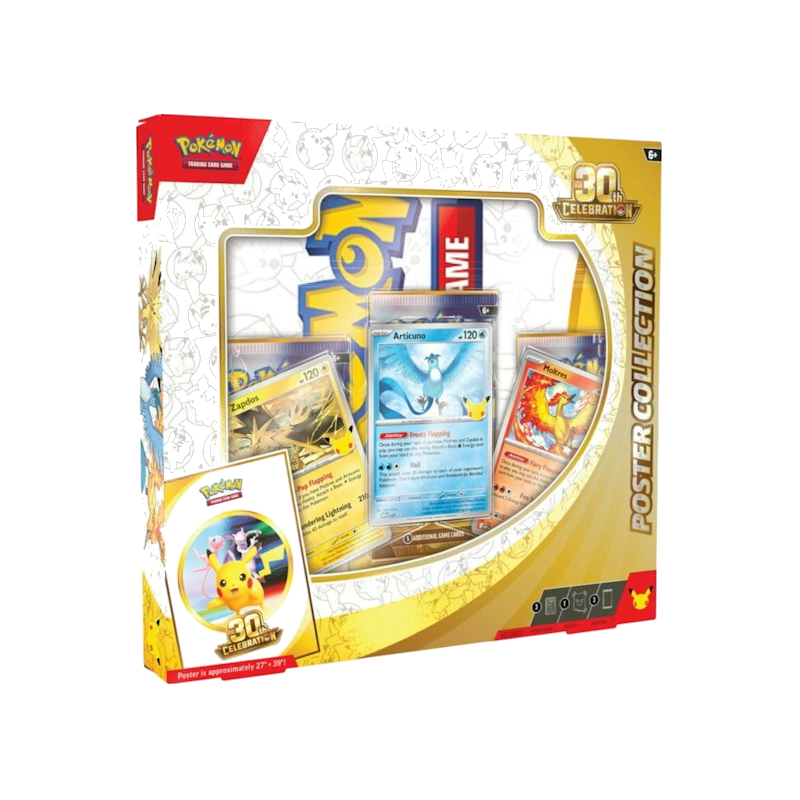 2026 Pokémon Mega Evolution 30th Celebration Poster Collection product image