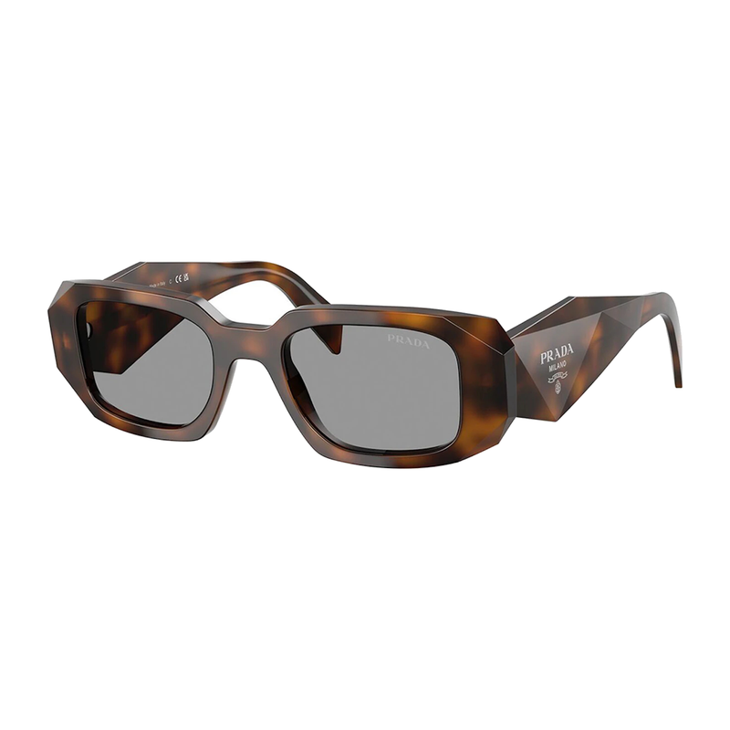 Prada Rectangle Sunglasses Juniper Tortoise