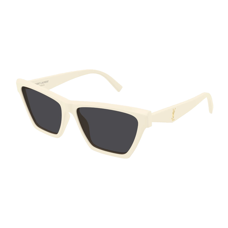 Saint Laurent Square Sunglasses Ivory-Black product image