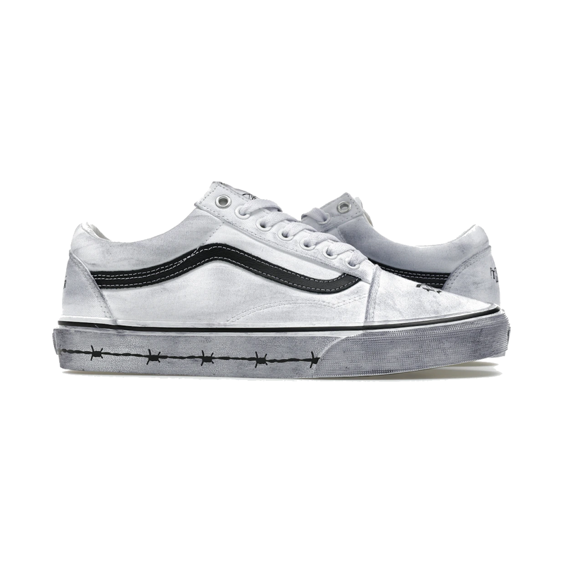 Vans Old Skool Travis Barker Dues Paid White