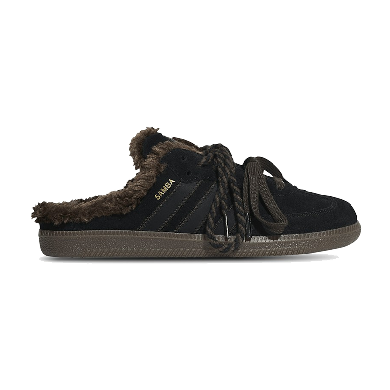 Adidas Samba OG Mule Black Dark Brown