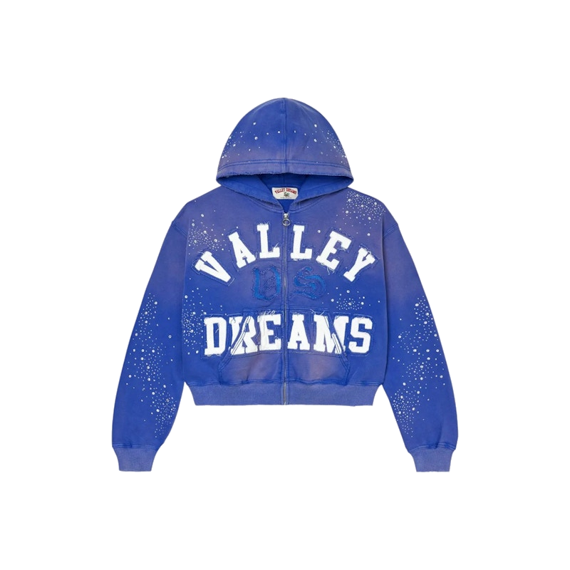 Vale Forever Classico Zip Up Hoodie Sapphire product image
