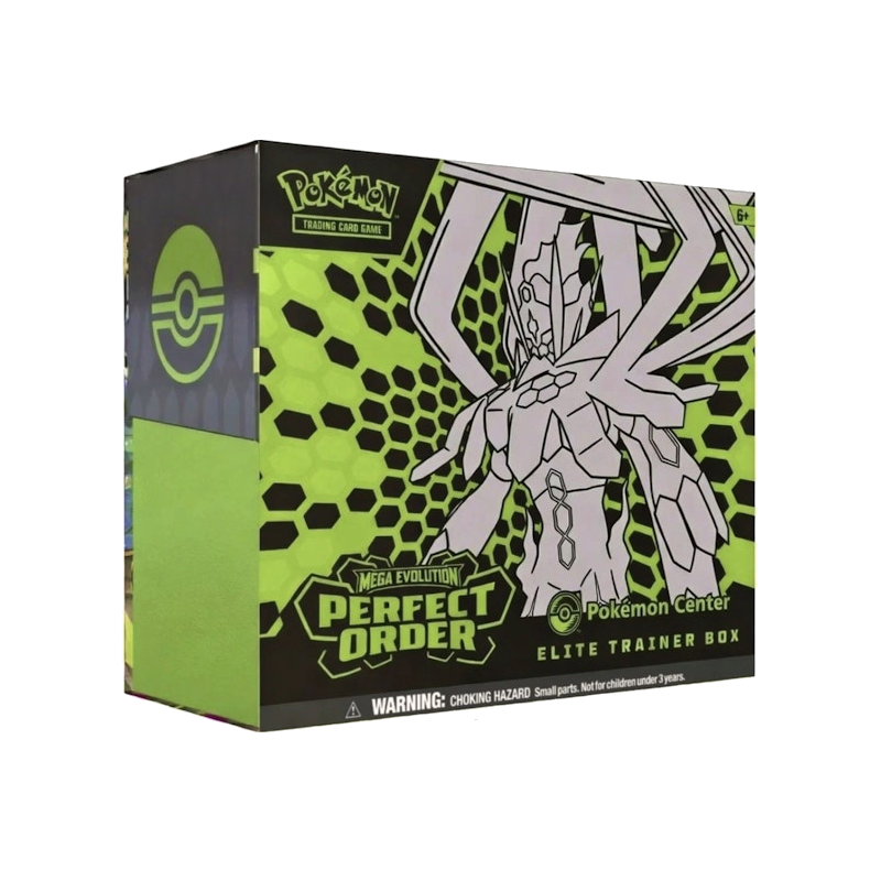 2026 Pokémon Mega Evolution Perfect Order Pokemon Center Elite Trainer Box