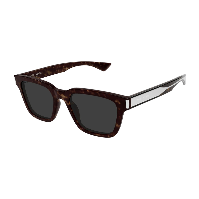 Saint Laurent Square Sunglasses Havana Crystal-Grey product image
