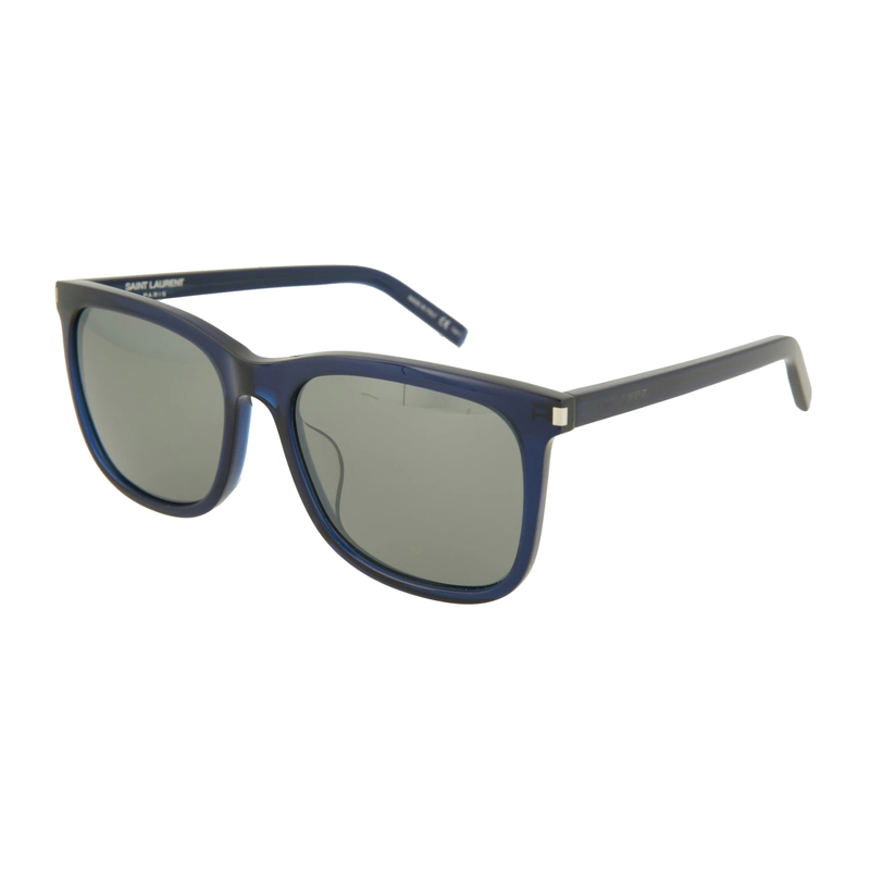 Saint Laurent Square Sunglasses Blue/Blue/Silver product image