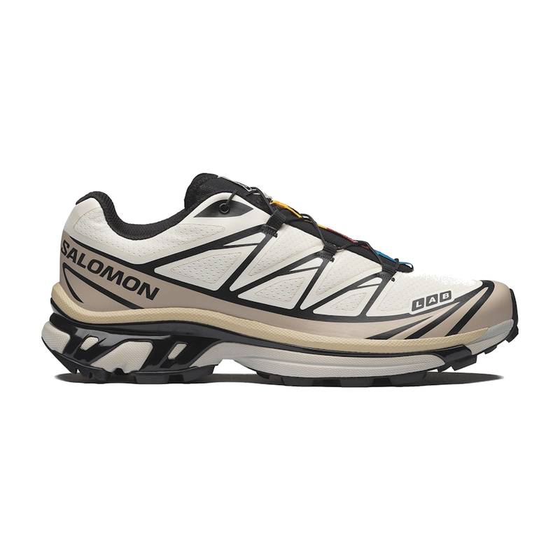 Salomon XT-6 Vanilla Ice Black Silver Cloud