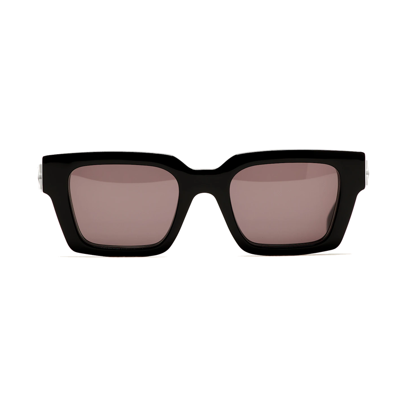 OFF-WHITE Virgil Square Frame Sunglasses Black/Grey