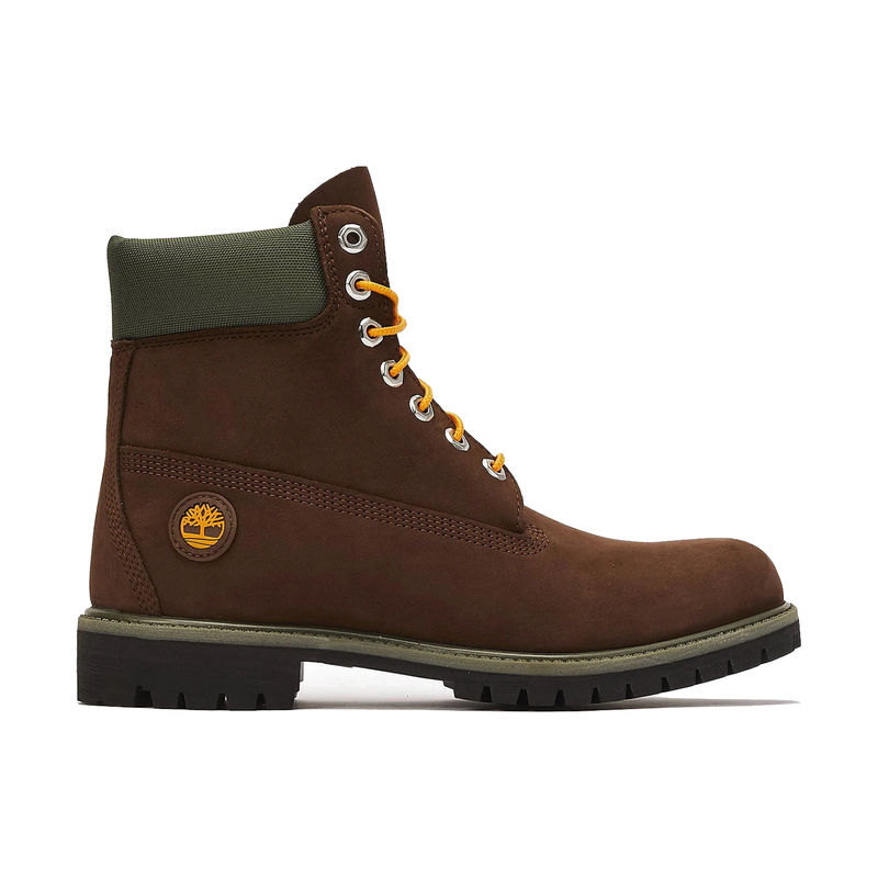 Timberland 6" Premium Waterproof Boot Dark Brown Green