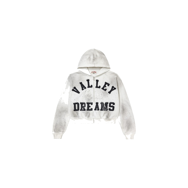 Vale Forever Classico Zip Up Hoodie White product image