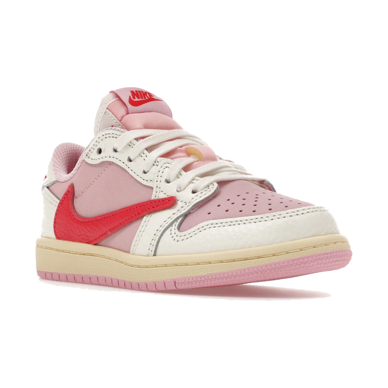 Air Jordan 1 Retro Low OG SP Travis Scott Sail Tropical Pink (PS) secondary image