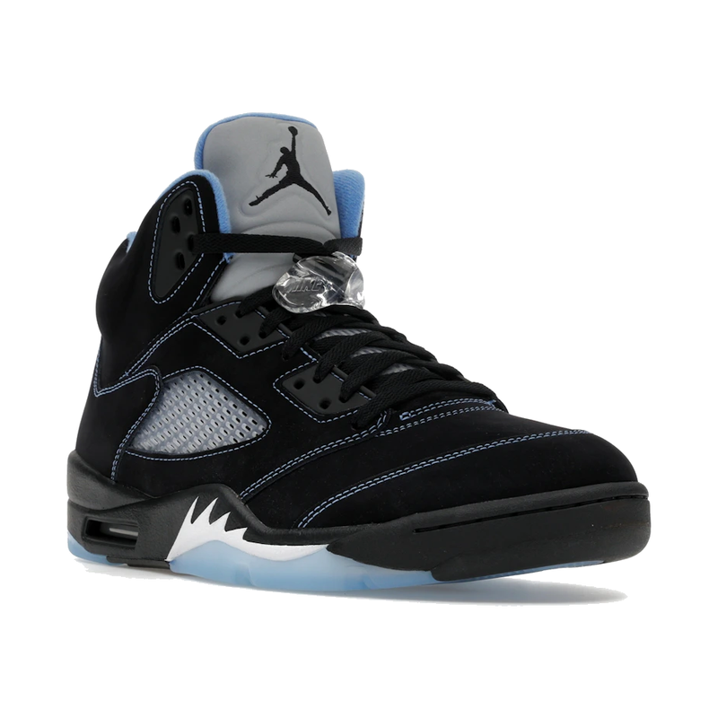 Air Jordan 5 Retro Black University Blue 2026 secondary image