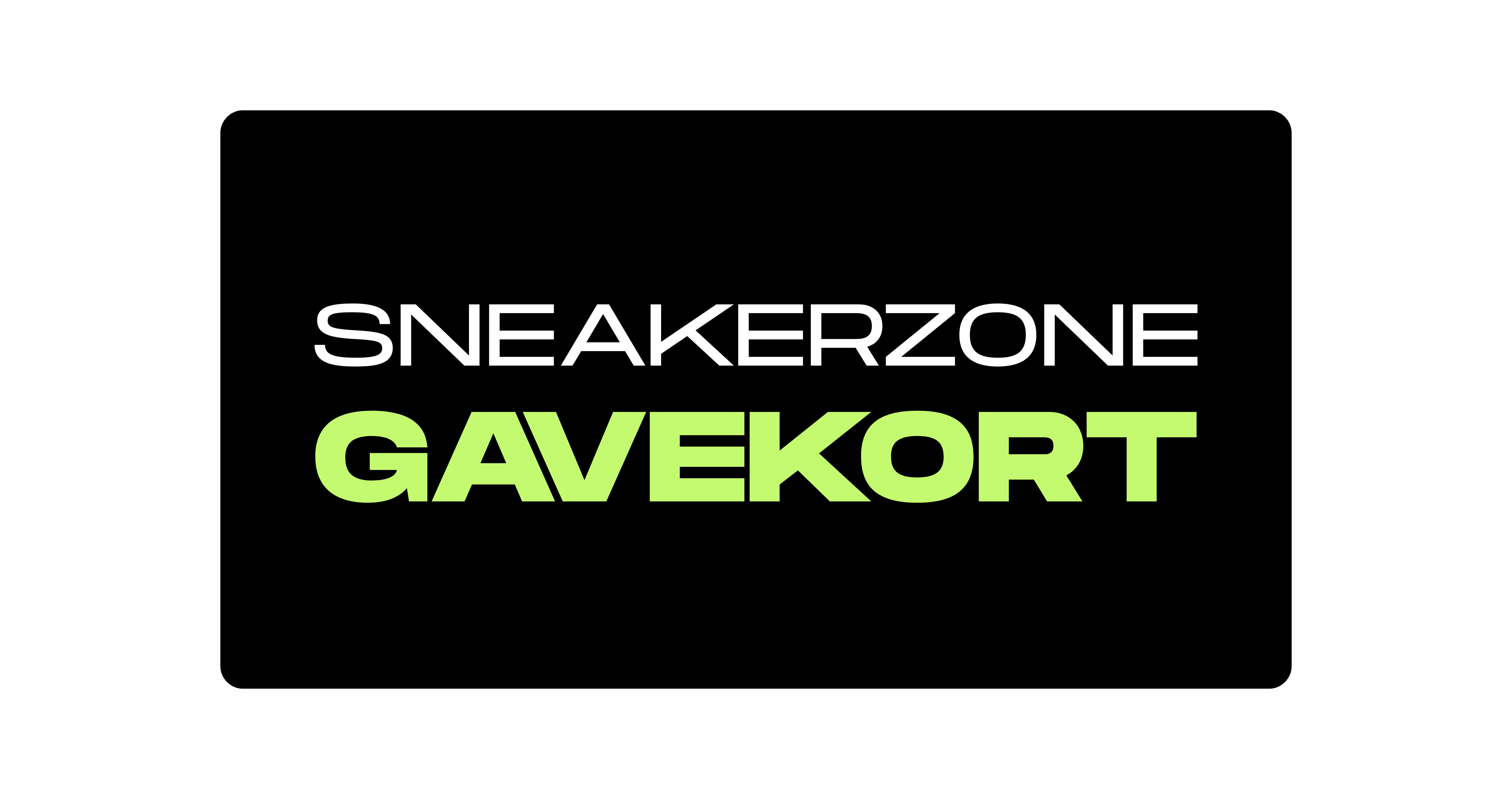 Sneakerzone Gavekort - Sneakerzone