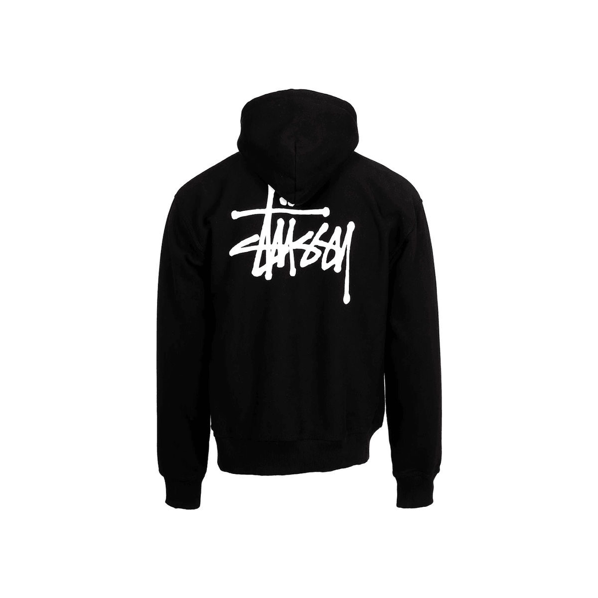 Stussy Basic Hoodie Black - Sneakerzone