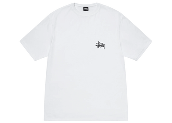 Stüssy Basic Tee White - Sneakerzone