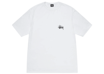 Stussy Basic Tee White - Sneakerzone