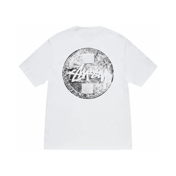 Stussy Dot Stamp Tee White - Sneakerzone