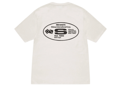 Stussy Oval Corp. T-shirt Pigment Dyed Natural - Sneakerzone