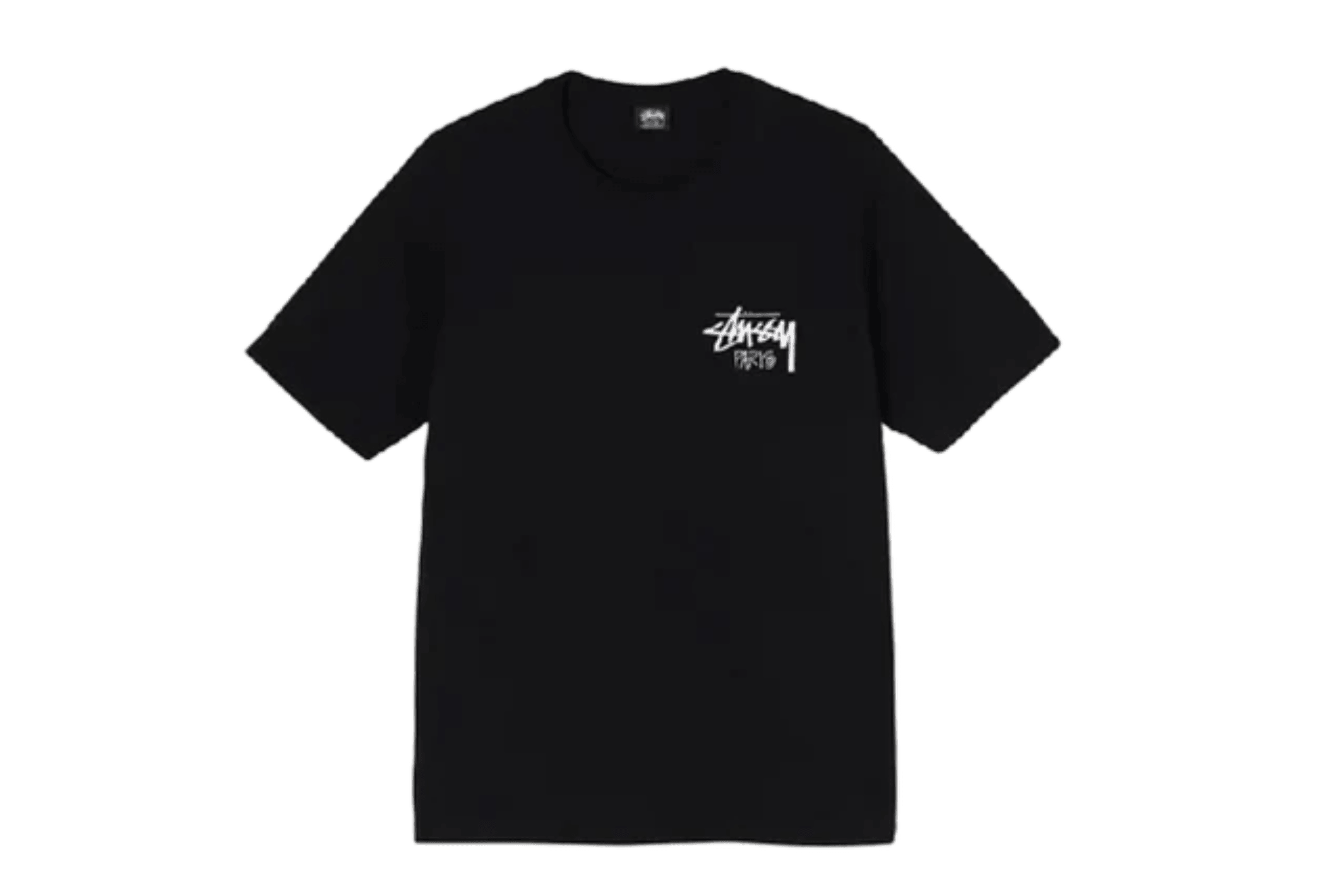 Stussy Paris Tee Black - Sneakerzone