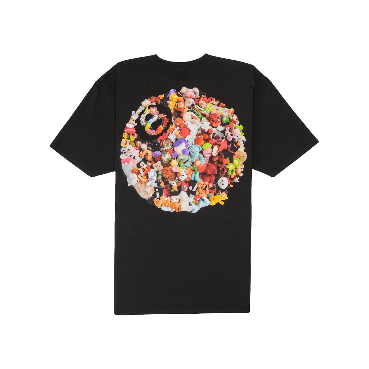 Stüssy Plush Tee Black - Sneakerzone