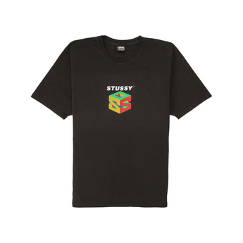 Stussy S64 Pigment Dyed Tee Black - Sneakerzone