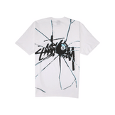 Stüssy Shattered Tee White - Sneakerzone