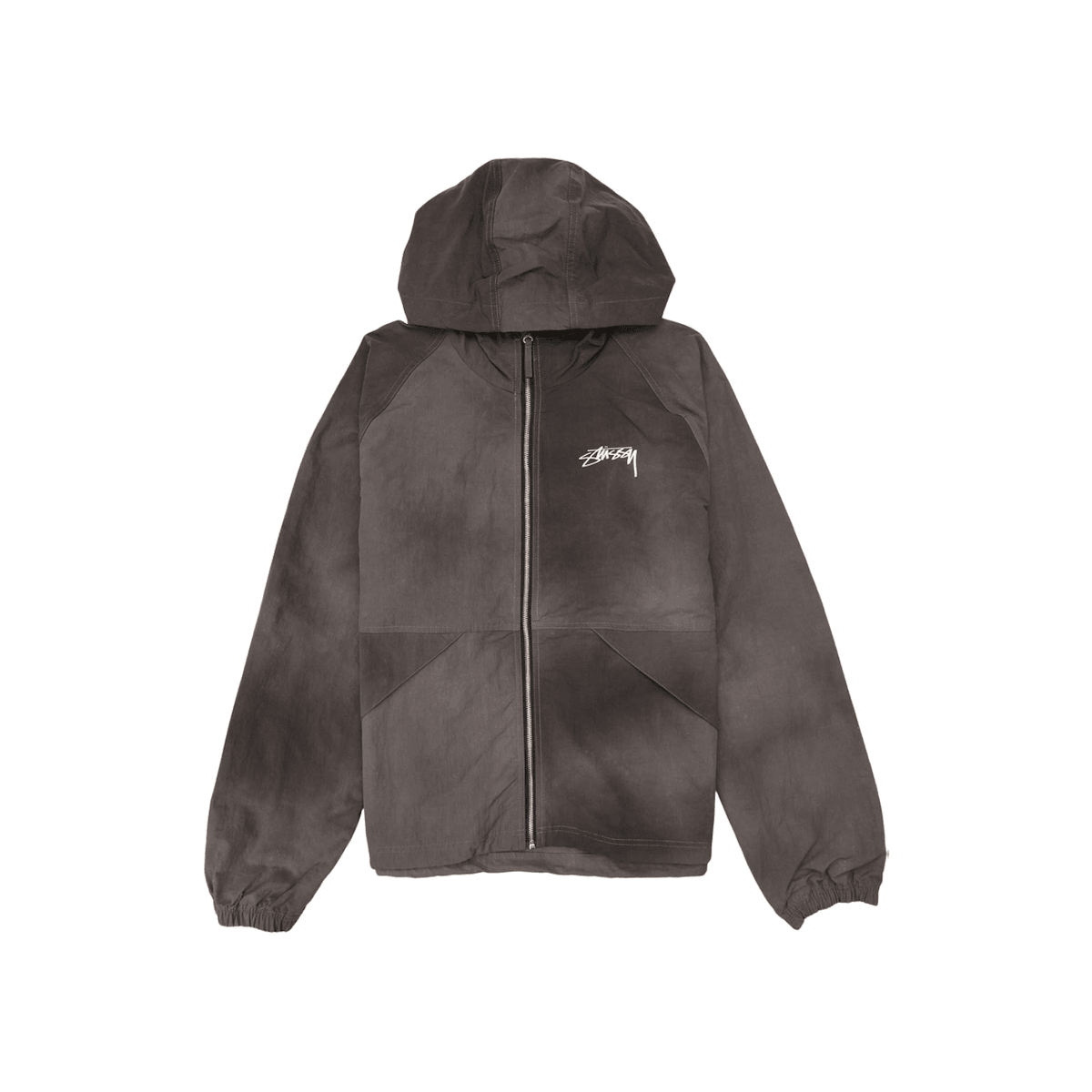 Stüssy Wave Dye Beach Shell Jacket Black - Sneakerzone