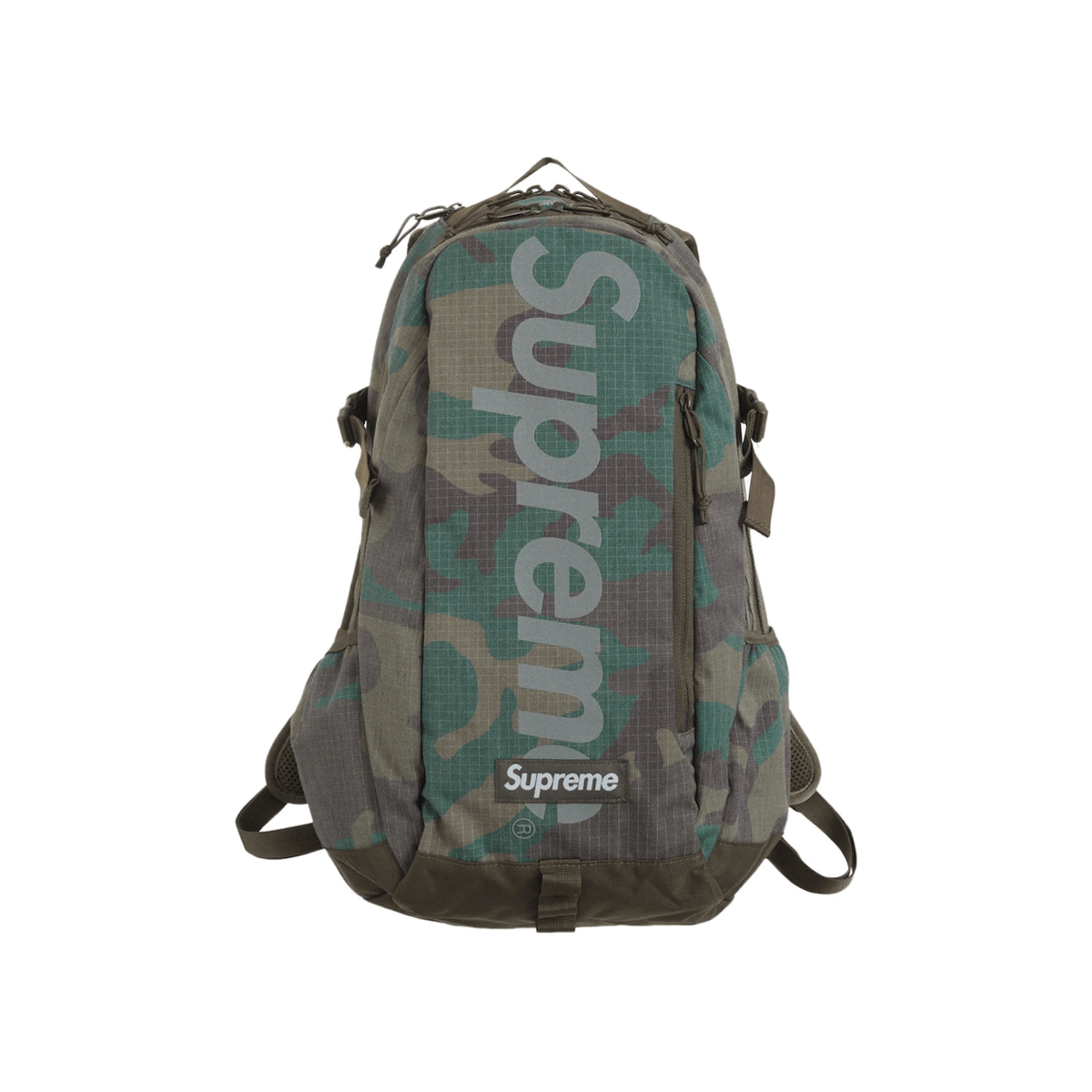 Supreme Logo Backpack’14SS Woodland Camo Buy Supreme Backpack 'Woodland Camo' - FW21B9 WOODLAND CAMO