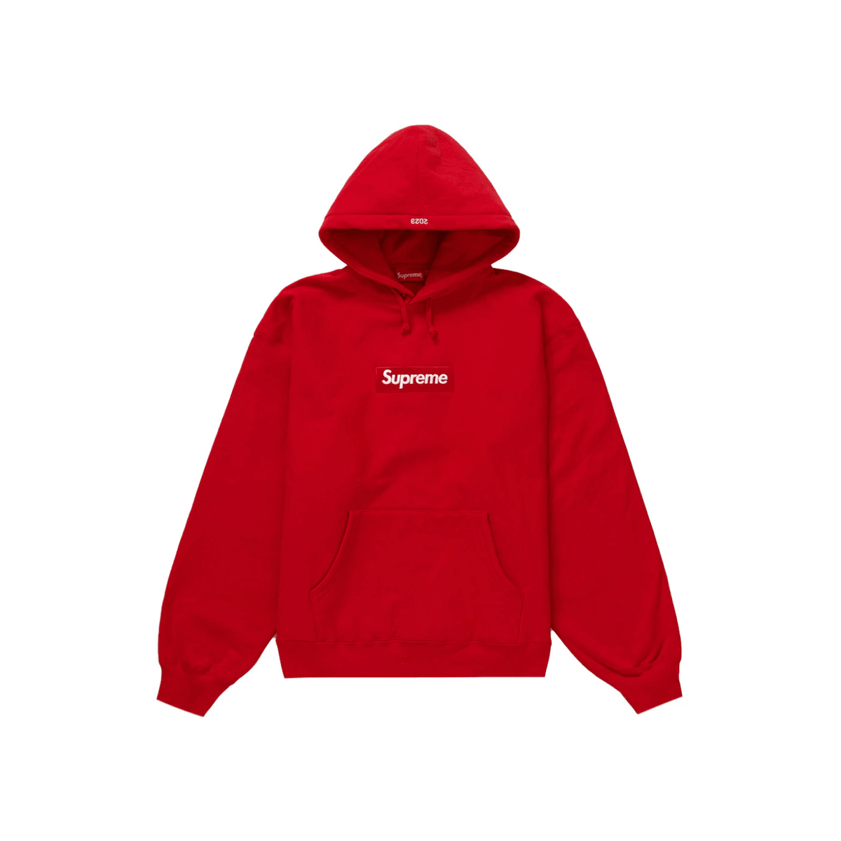 Supreme Box Logo Hooded Sweatshirt Red - Sneakerzone
