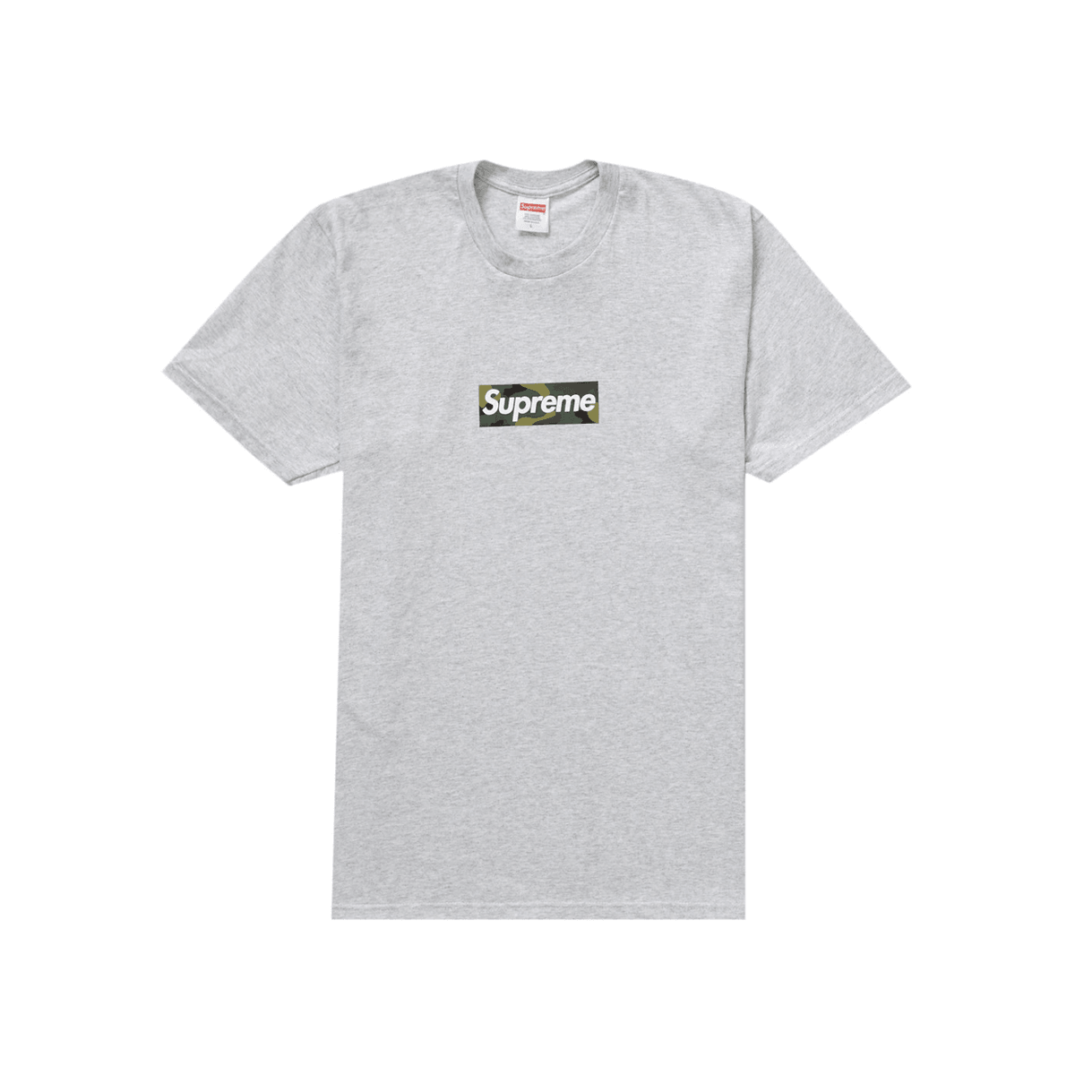 Supreme Box Logo Tee Ash Grey - Sneakerzone
