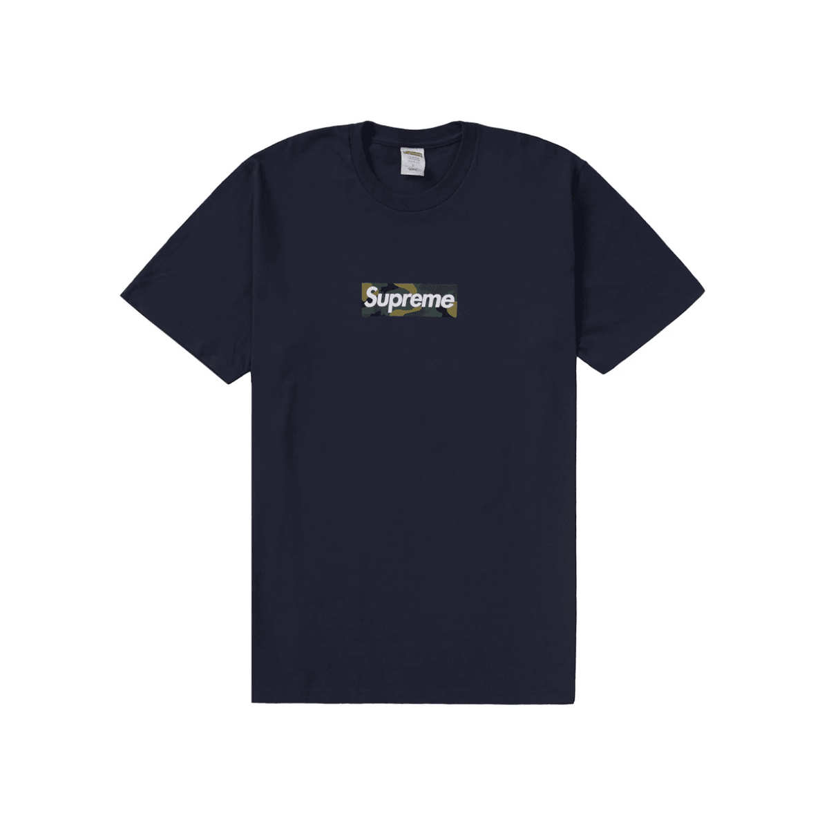 Supreme Box Logo Tee Navy - Sneakerzone