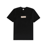 Supreme Burberry Box Logo Tee Black - Sneakerzone