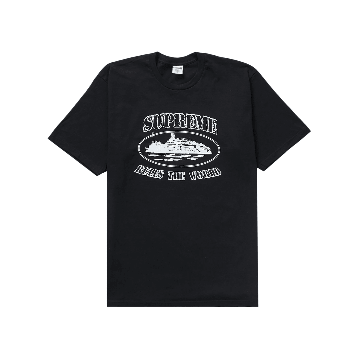 Supreme Corteiz Rules The World Tee Black - Sneakerzone