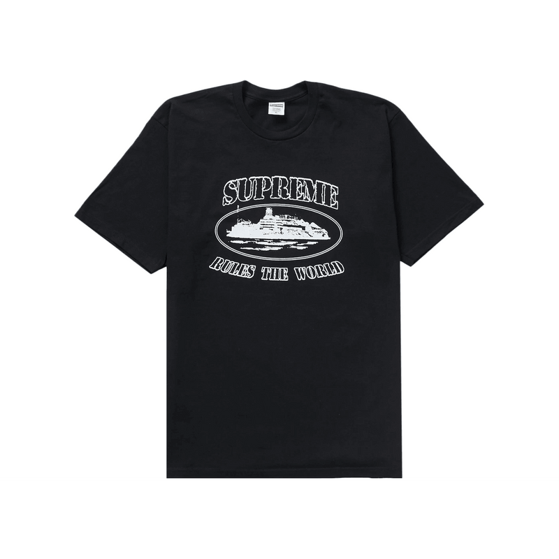 Supreme Corteiz Rules The World Tee Black product image