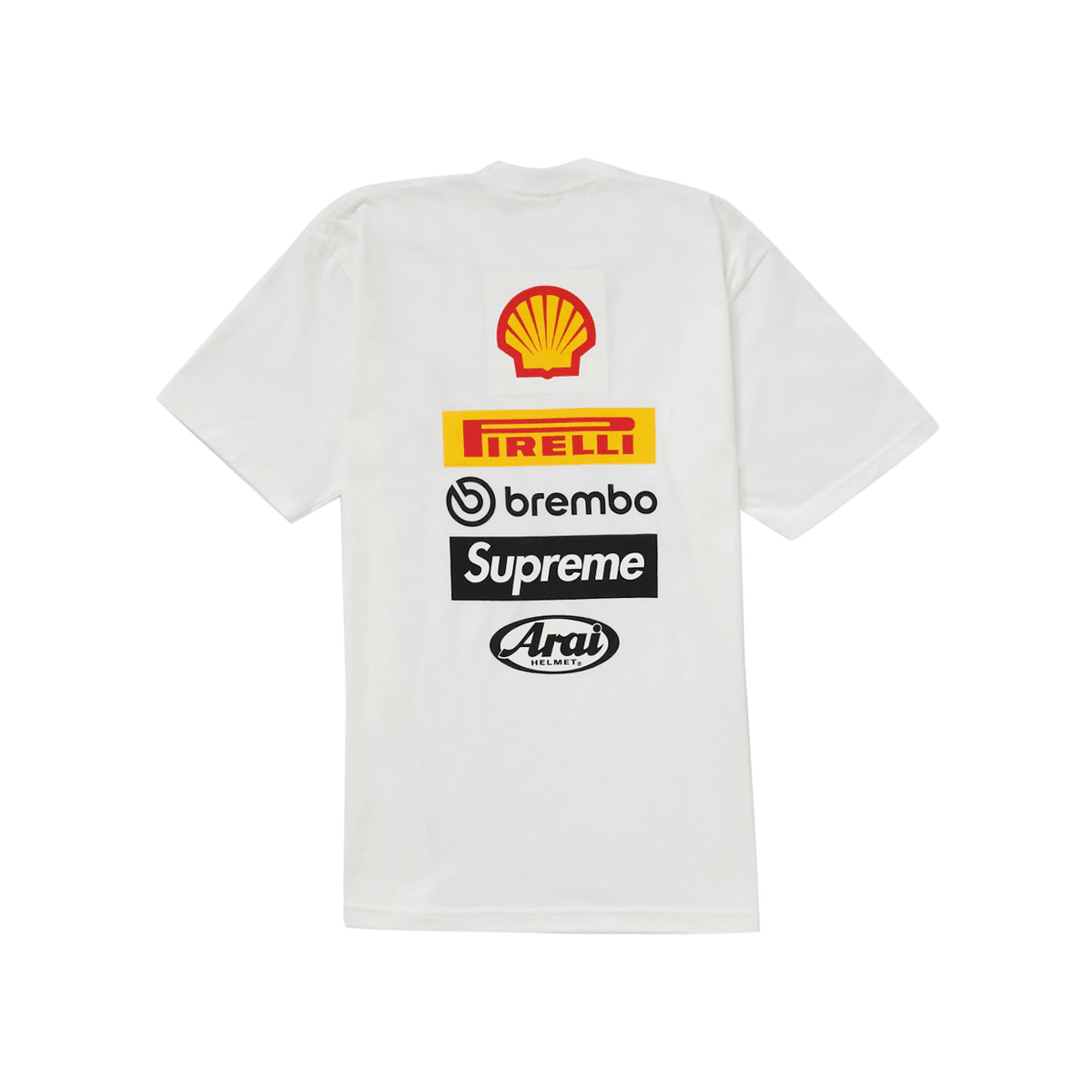 Supreme Ducati Logo Tee White - Sneakerzone