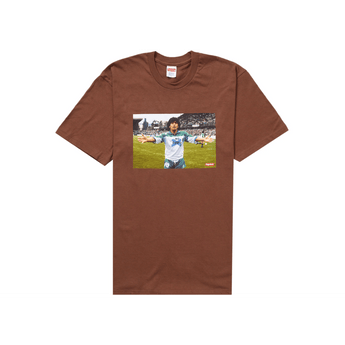 Supreme Maradona Tee Brown - Sneakerzone