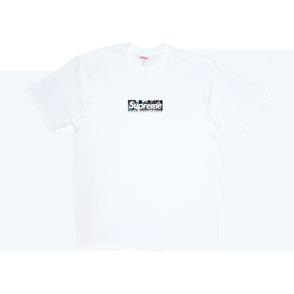 Supreme Milan Box Logo Tee White - Sneakerzone