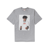 Supreme NBA Youngboy Tee Heather Grey - Sneakerzone