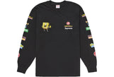 Supreme SpongeBob/Castelli Racing L/S Tee Black - Sneakerzone