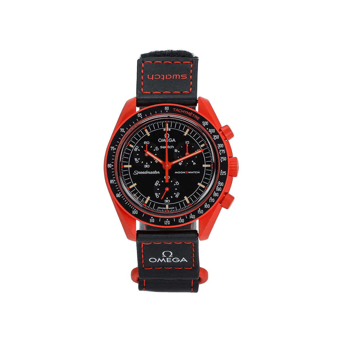 Swatch x Omega Bioceramic Moonswatch Mission On Earth Lava - Sneakerzone