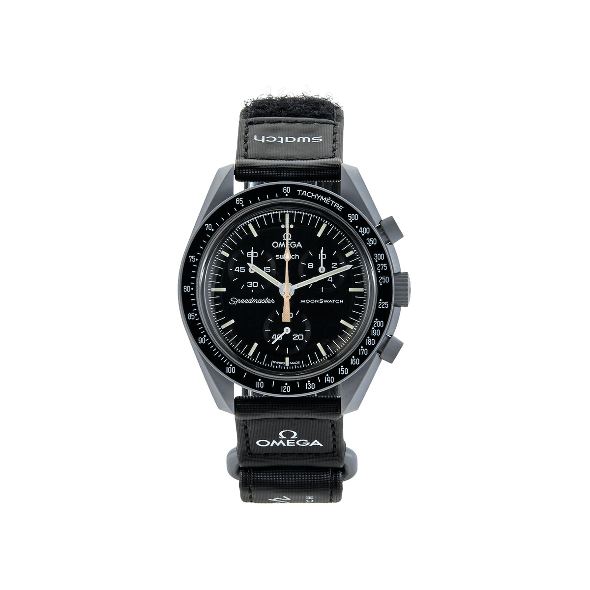 Swatch x Omega Bioceramic Moonswatch Mission To Moon Gold Barley Grain Pattern SO33M102-109 - Sneakerzone