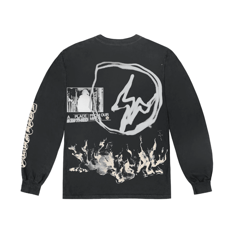 Travis Scott Cactus Jack For Fragment Logo L/S T-shirt product image