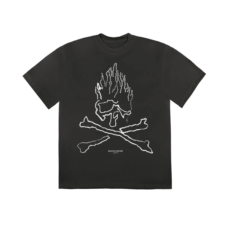 Travis Scott Cactus Jack For Mastermind Skull T-shirt Black product image