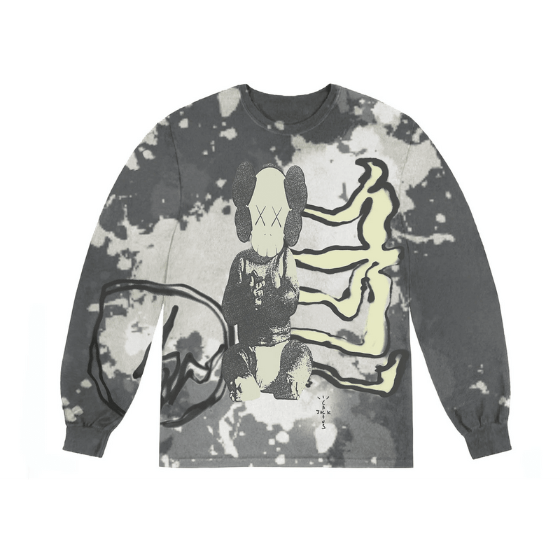 Travis Scott Cactus Jack + Kaws For Fragment L/S Tee product image