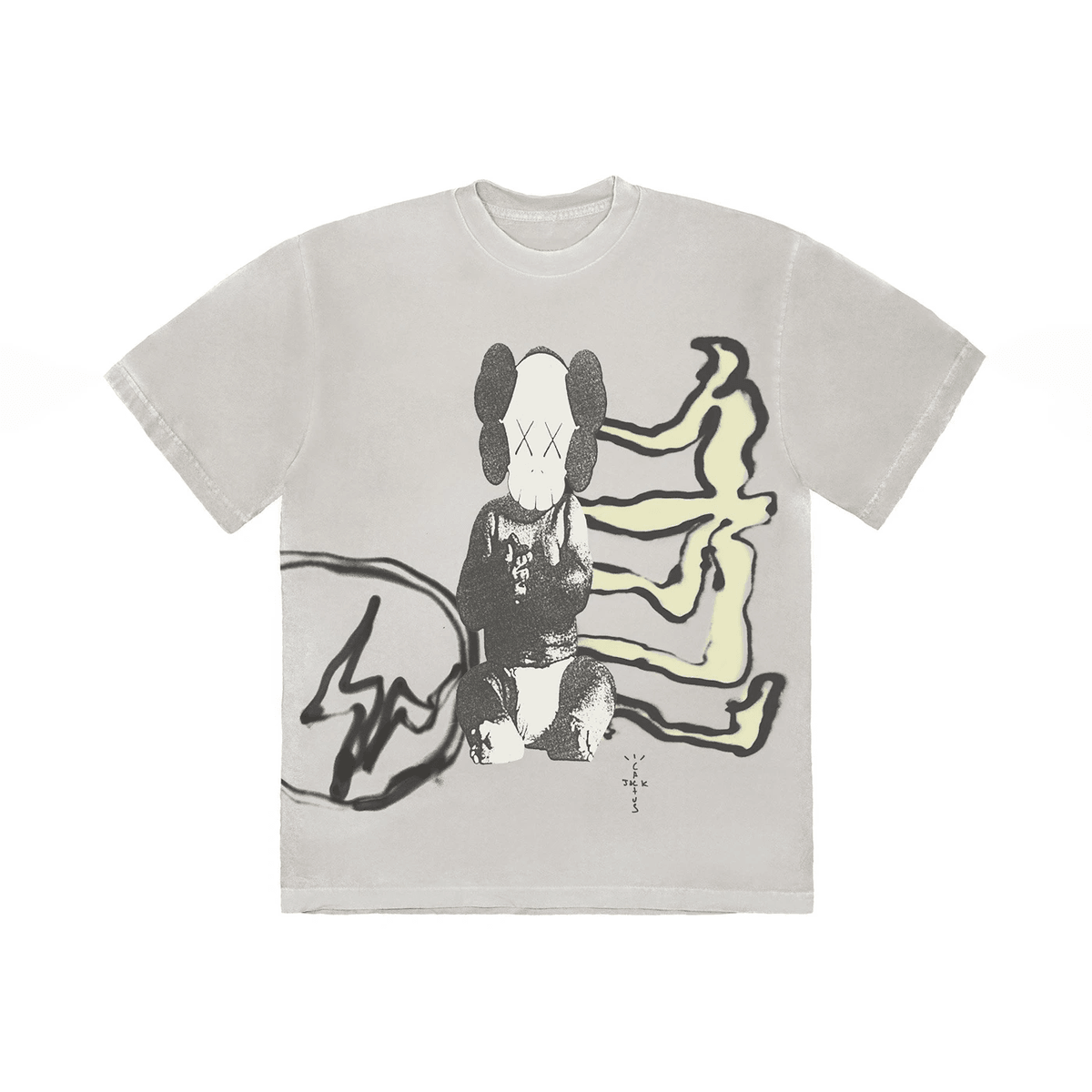 Travis Scott Cactus Jack + Kaws For Fragment Tee - Sneakerzone